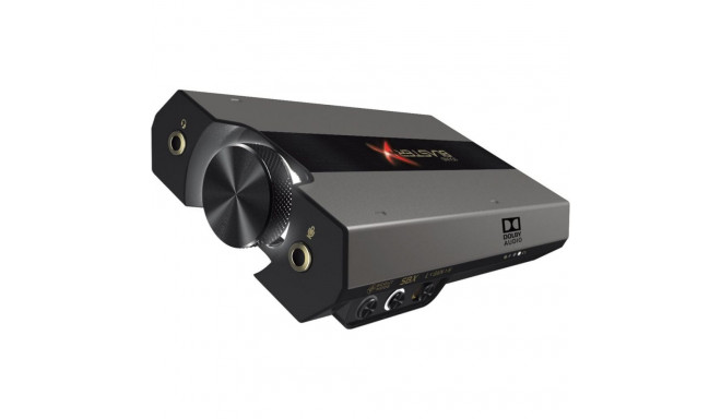 Sound BlasterX väline helikaart G6 USB-C, must