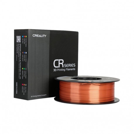 CR-Silk PLA Filament Kupferrot, 3D-Filament (1 kg, 1,75 mm, auf Rolle)