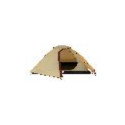 Coleman Darwin 3 Summer Camping Tent 3 Person Beige Dark Red