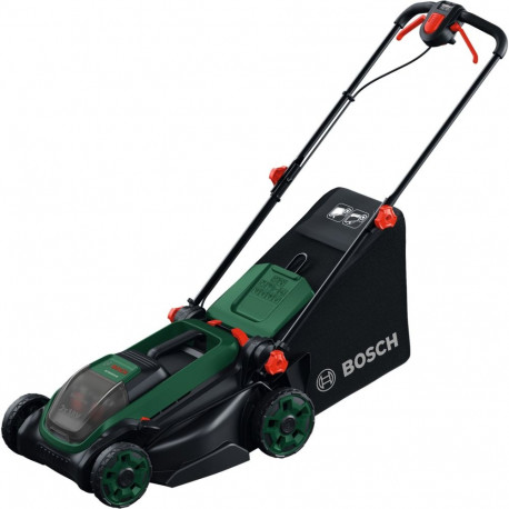 Bosch Powertools cordless lawnmower Rotak18V2-38 SOLO, 36 volts (2x18V) (green/black, without batter