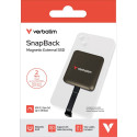 Verbatim SnapBack SSD 2 TB Mocha Metallic, External SSD (brown)
