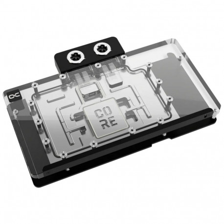Alphacool Core RX 9070 XT TUF + Prime (transparent/chrome, incl. backplate)
