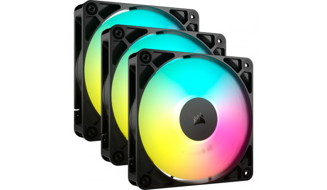 RS120 ARGB (schwarz, 3er Pack, 120 mm)