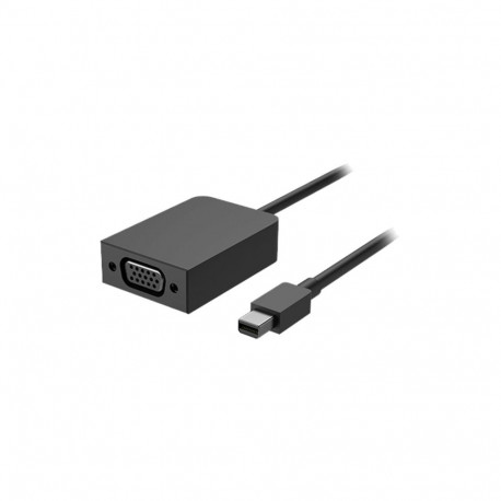 Surface adapter USB-C pistik > VGA pesa, must