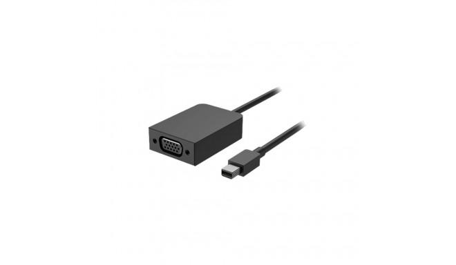 Surface adapter USB-C pistik > VGA pesa, must