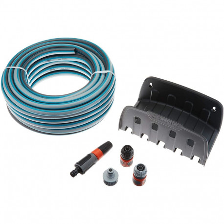 seinakinnitus Classic voolikuga 20m, hall/türkiis