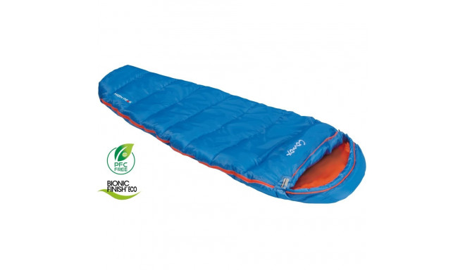 Schlafsack Comox (hellblau/orange)