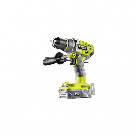 Ryobi Cordless Hammer R18PD7-220B, 18 Volt (green / black, 2x Li-ion battery 2,0Ah)