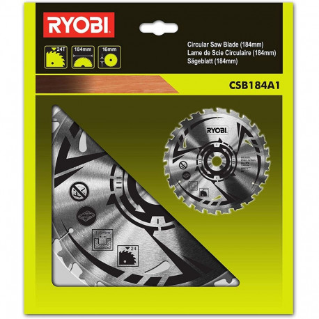 Ryobi TC saw blade 24 Z CSB184A1 - 5132003615