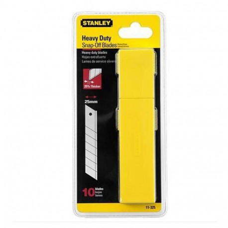 Stanley snap-off blade 25mm dispenser 10 pcs.