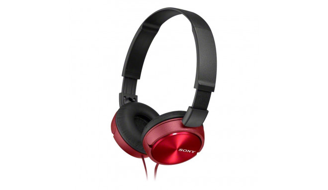 Sony kõrvaklapid MDR-ZX310R, punane