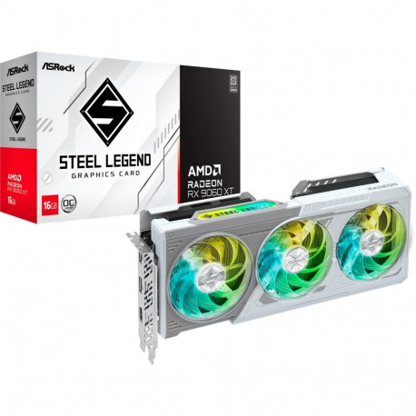 Radeon graafikakaart RX 9060 XT STEEL LEGEND OC 16GB