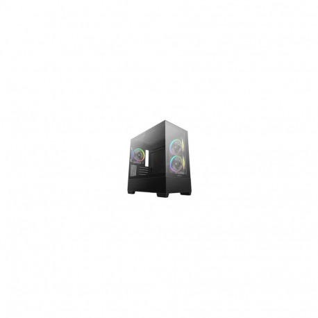 DeepCool CG380 3F, Tower Case, Black, Tempered Glass x 2