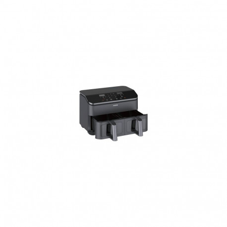 õhufritüür CAF-R901-AEU kahekorviga 1750W 2×4,25l vaateaknaga, must