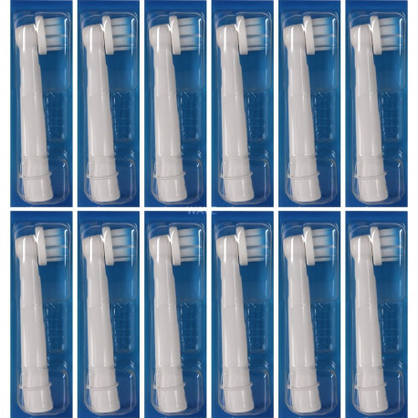 Oral-B Oral-B Pro Sensitive Clean brush heads, 12 pieces, white, frustration-free packaging
