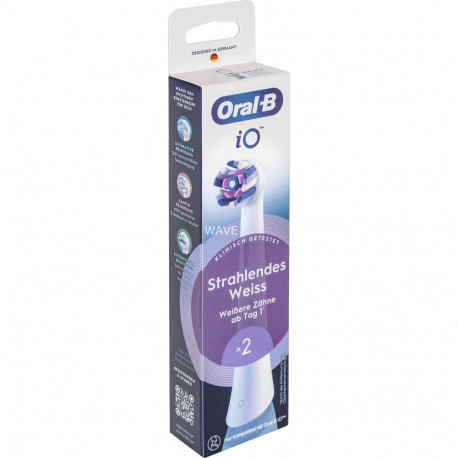 Oral-B iO Strahlendes Weiss 2er (weiß, Für eine aufhellende Reinigung)