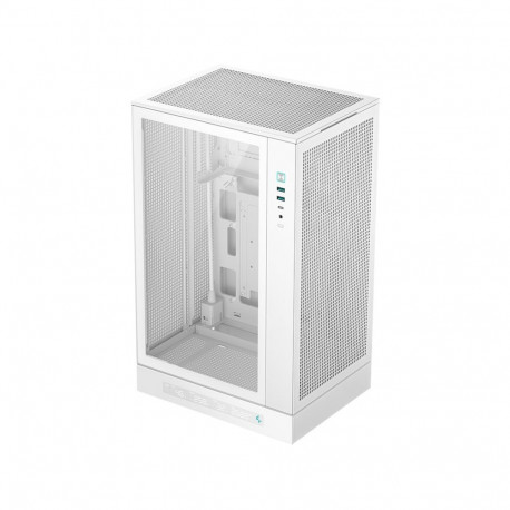 Deepcool CH270 Digital (white, tempered glass)