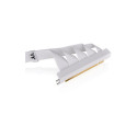 Thermaltake PCI-E 4.0 Dual 90° Riser Cable (white, 40cm)