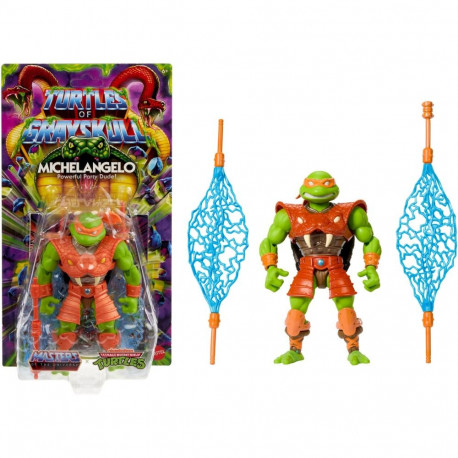 Masters of the Universe Origins tegevusfiguur Turtles of Grayskull Michelangelo