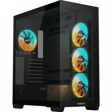 C500 Panoramic Stealth (schwarz, Tempered Glass x 2)