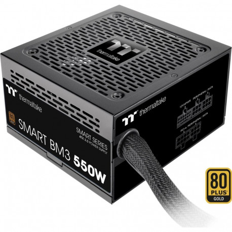 SMART BM3 550W (schwarz, 1x 12VHPWR, 2x PCIe, Kabel-Management, 550 Watt)
