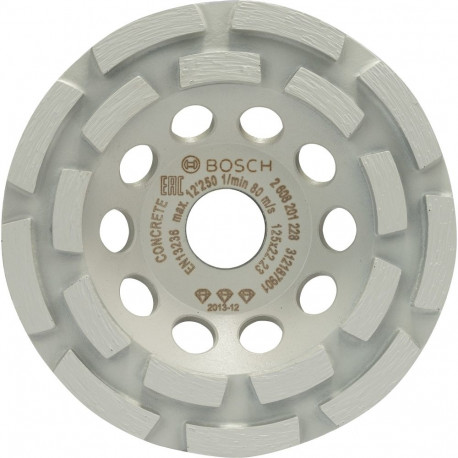 Bosch diamond cup wheel Best for Concrete, 125mm, grinding wheel (bore 22.23mm, for concrete and ang