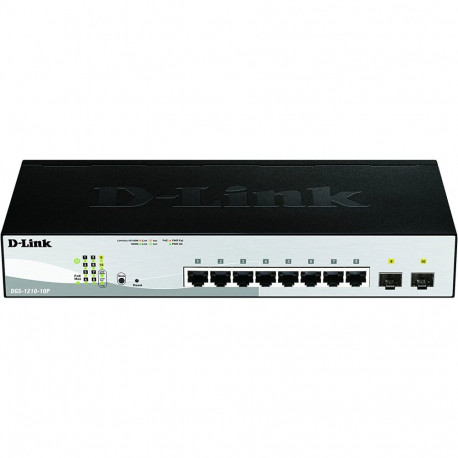 D-Link DGS-1210-10P/E, switch (grey/black)