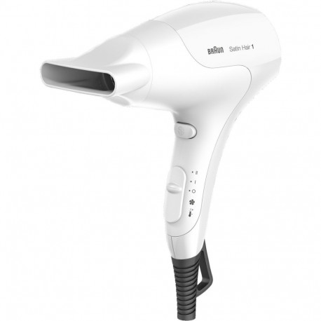 Satin Hair 1 PowerPerfection HD180, valge
