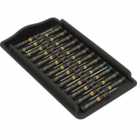 Kraftform kruvikeerajate komplekt Big Pack 1 Micro ESD 25-osaline, must/kollane