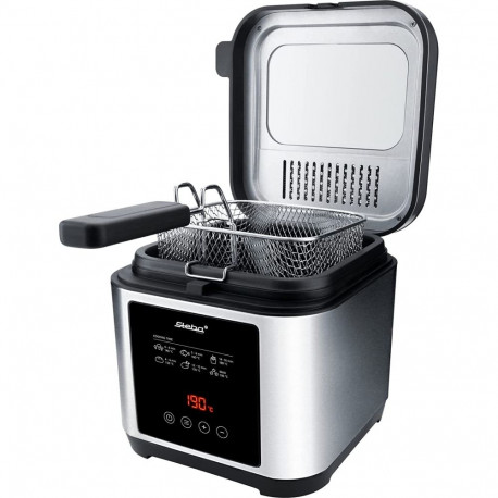 Fritüür DF 150 roostevaba 1200W, must