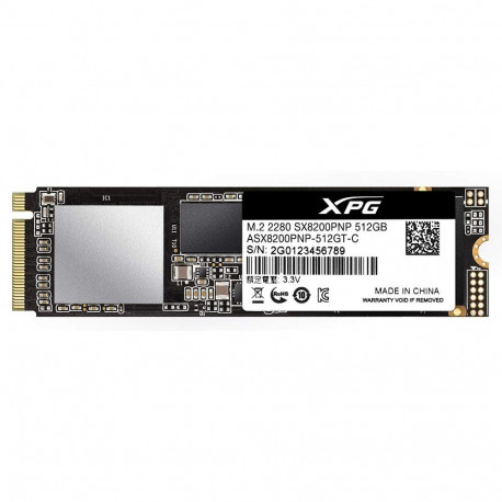 XPG m.2-ssd SX8200 Pro 512GB (PCIe 3.0 x4, NVMe 1.3, M.2 2280)