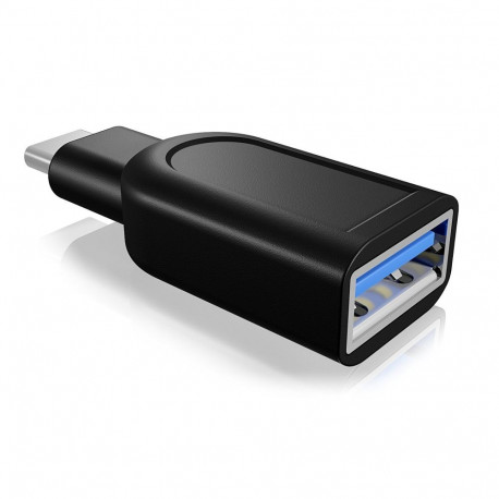 USB 3.2 Gen 1 Adapter, USB-C Stecker > USB-A Buchse (schwarz)