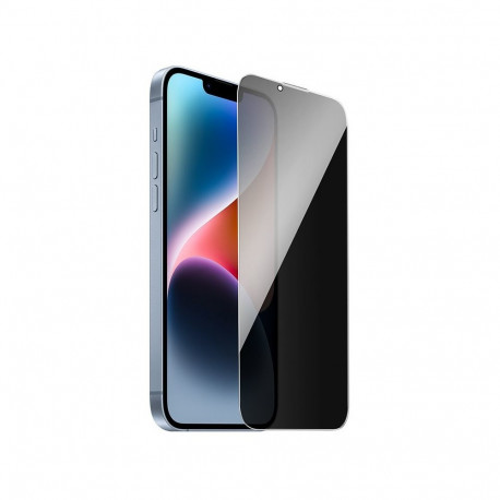 Privaatsusfiltriga kaitseklaas Hoco iPhone 15 Plus/16 Plus 3D Full Screen Privacy must