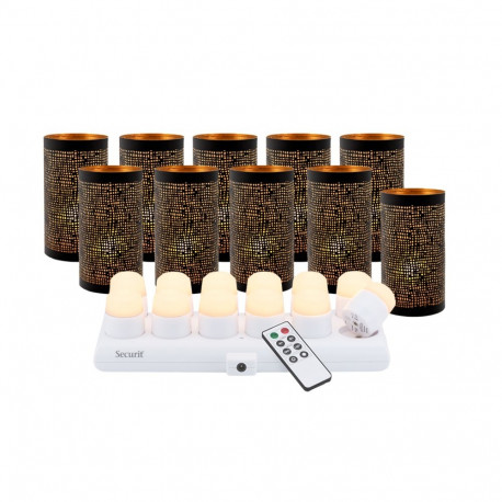 Securit LED teeküünlad Ibiza - 12tk komplekt