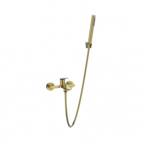 BATH MIXNESTOS WITH SHOWER SET BR GOLD