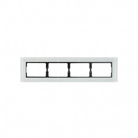 FRAME R04V 4PLACES WHITE GLASS XP
