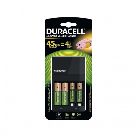 BATTERY CHARGER DURACELL CEF14+2AA +2AAA