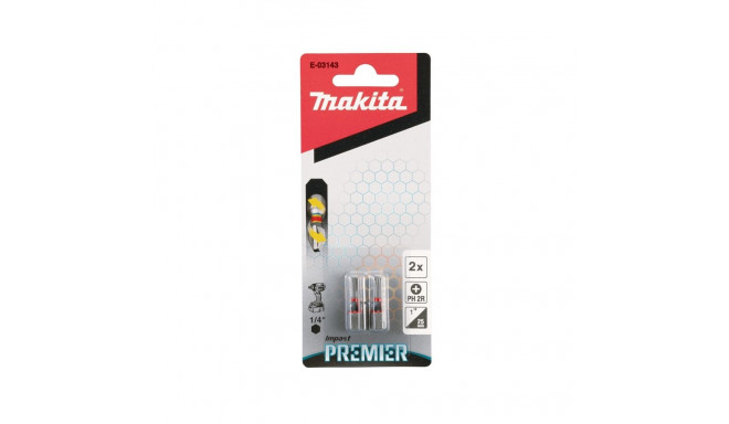 SCREWDRIVER BIT TORSION PH2-25MM S 2PCS