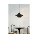 PENDANT LIGHT BILIS E27 BLACK