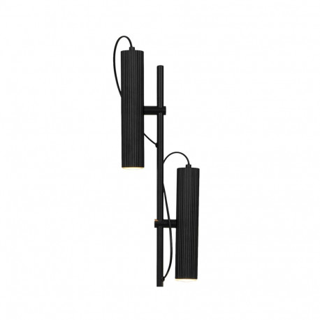 FLOOR LIGHT ICEL 2XGU10 BLACK