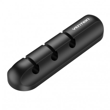 Cable Management Vention 5 Ports Desktop Cable Holder 177mm Black