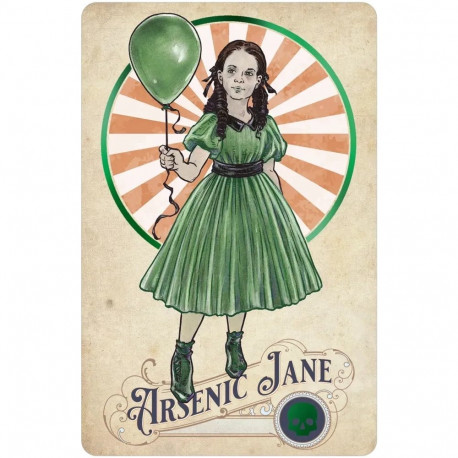 Oracle Card Deck - Mother Mort's Carnival 1897 32 Cards 80-Page Book