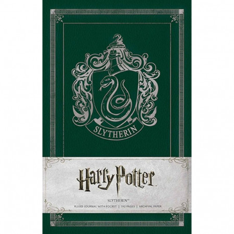 Notebook - Insight Editions Harry Potter Slytherin Hardcover 192-Page Lined Notebook