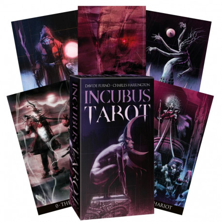 Tarot Deck - Incubus Taro Kortos 78 Cards 65x118mm Package 7.5x12.8x4.3cm