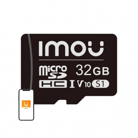Memory card IMOU microSD 32GB (UHS-I, SDHC, 10/U1/V10, 90/20)