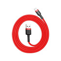 Baseus Cafule USB Lightning cable 2.4A 1m (black + red)
