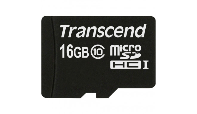Transcend microSDHC 16GB Class 10