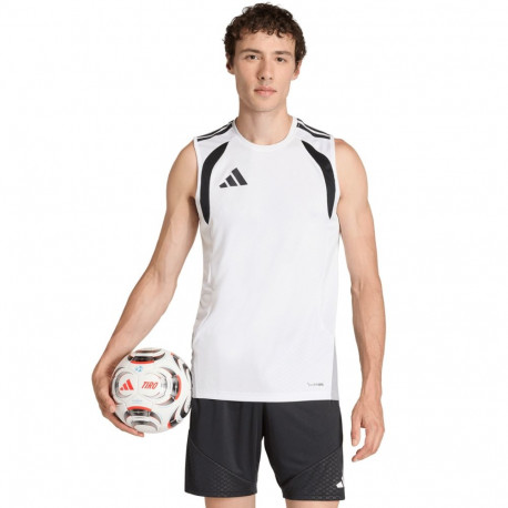 Koszulka męska adidas Tiro 26 Competition Sleeveless Jersey biała KA7614 XS