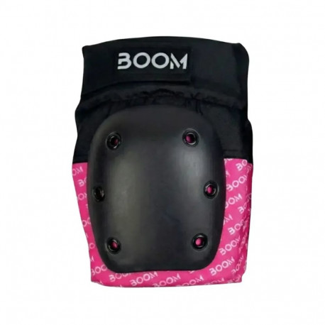 Põlvekaitsmed Boom Basic Knee Pads Pink, suurus XS