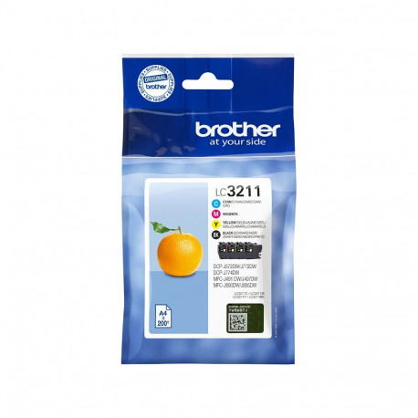 "Brother LC-3211 Value-Pack BK/C/M/Y"